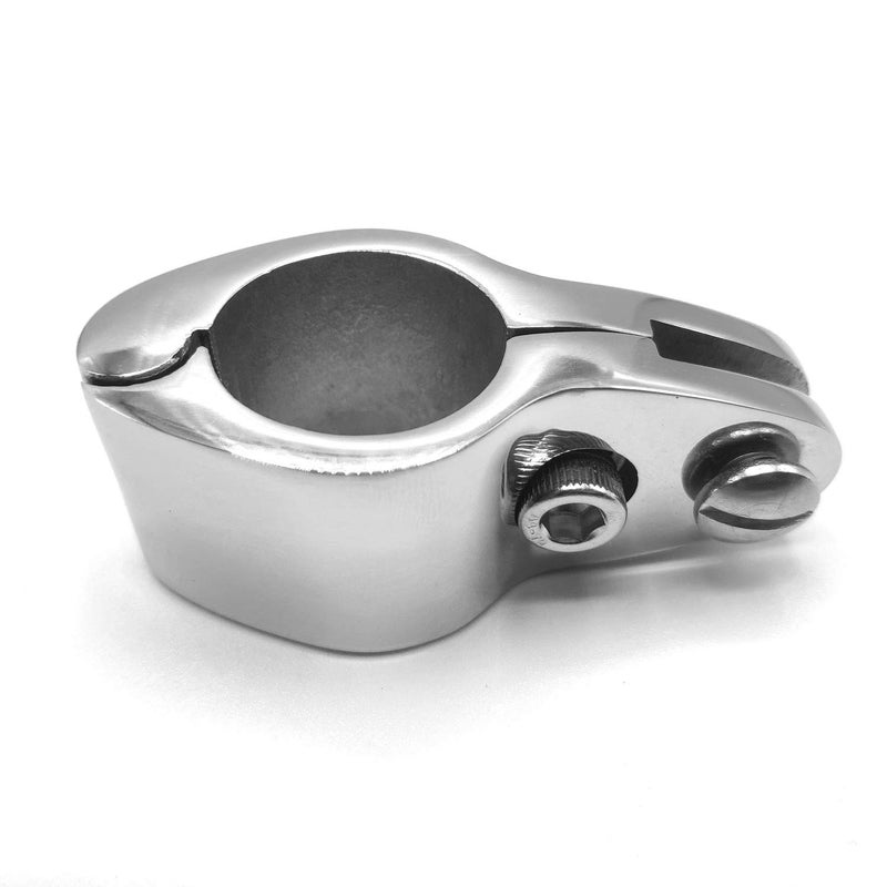 Amadget Bimini Top Hinge Rail Mount, 2 PCS Marine Boat Jaw Slide Stainless Steel 1" Hardware - Image 4